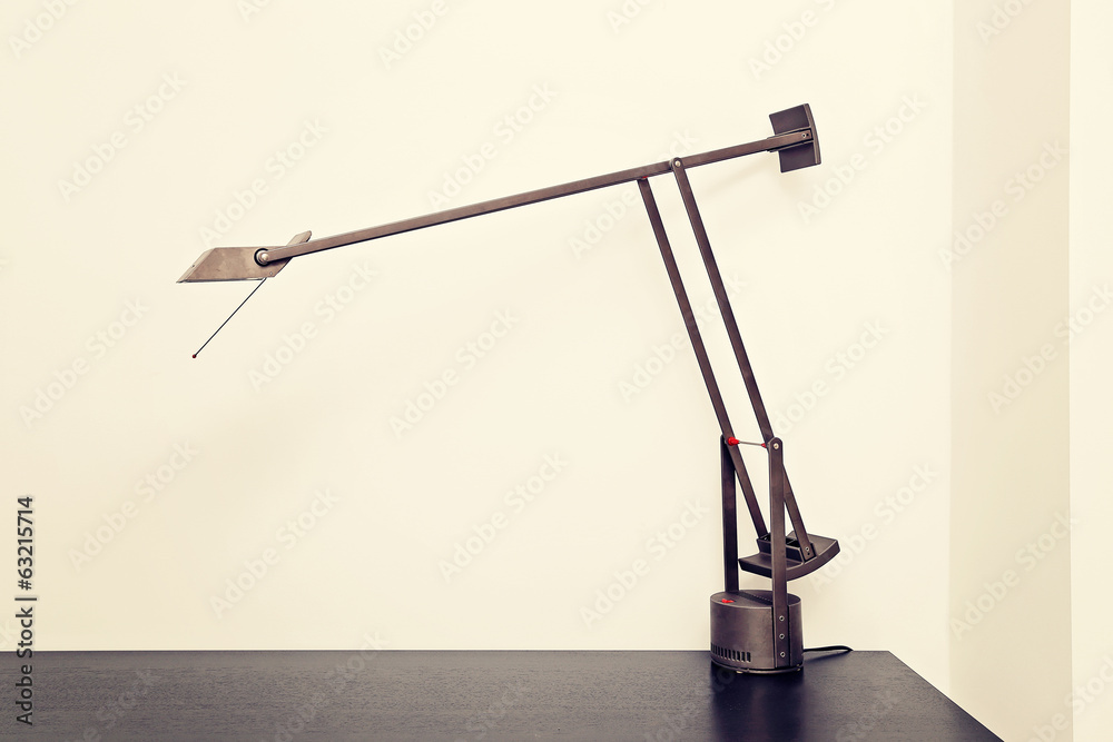 lampe bureau vintage avec balancier Stock Photo
