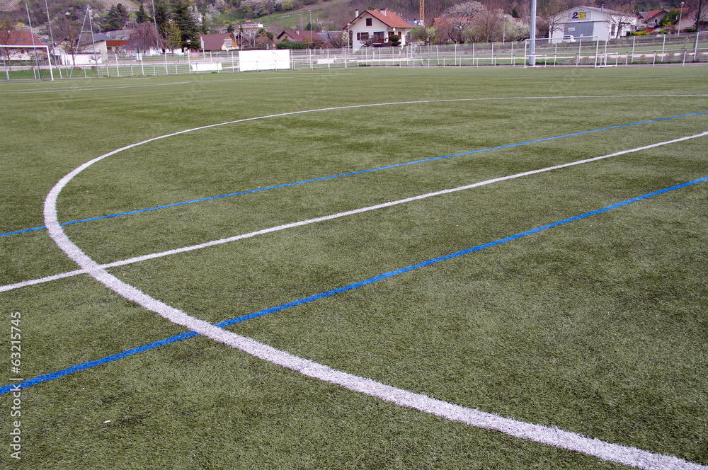 Fototapeta premium terrain de football