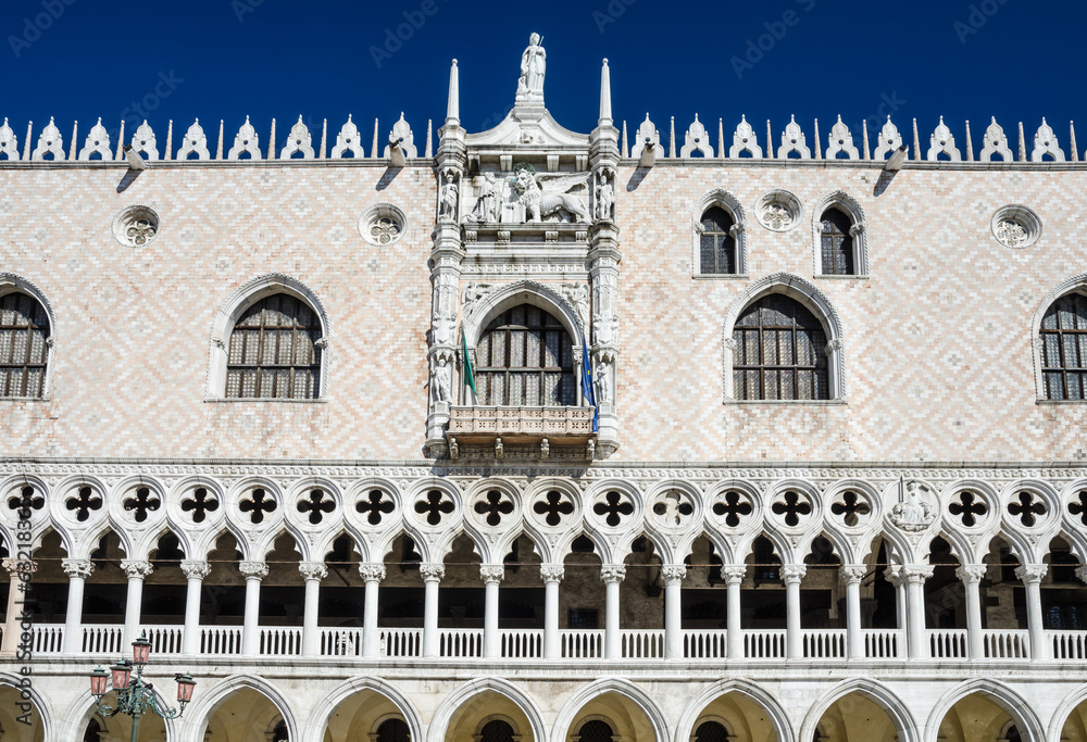 Venice, Palazzo Ducale facade