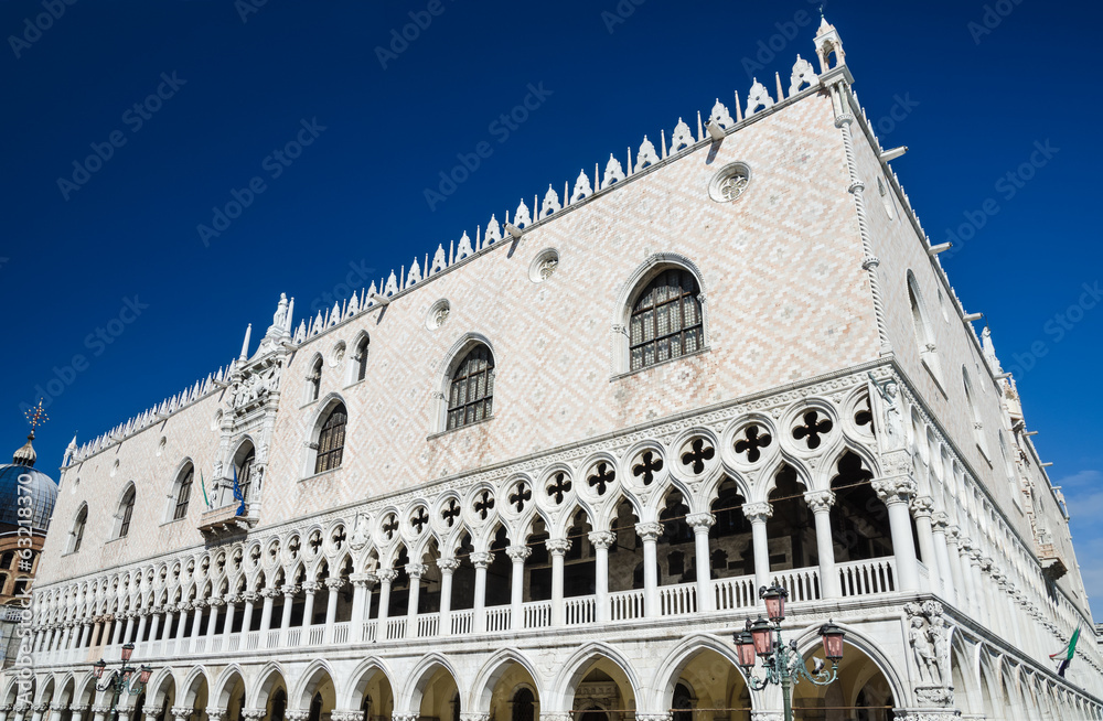 Venice, Palazzo Ducale facade