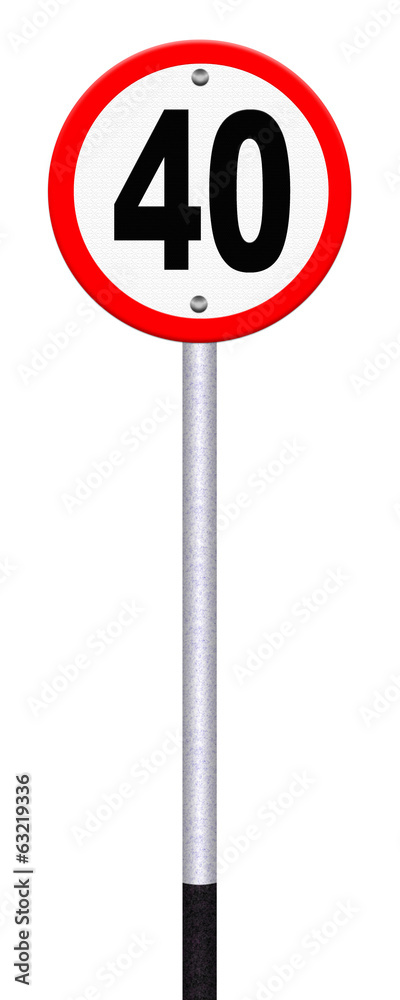 Road sign turn left isolate on white background, Part of a serie Road sign turn left isolate on white background, Part of a serie