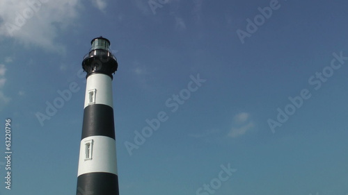 Bodie Island Station Lighthouse close-up