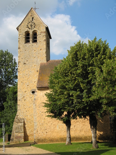 Canvastavla Asnières-sur-Vègre