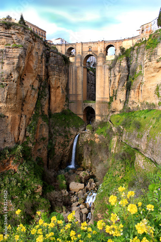 Puente Nuevo bridge, in Ronda, Spain
