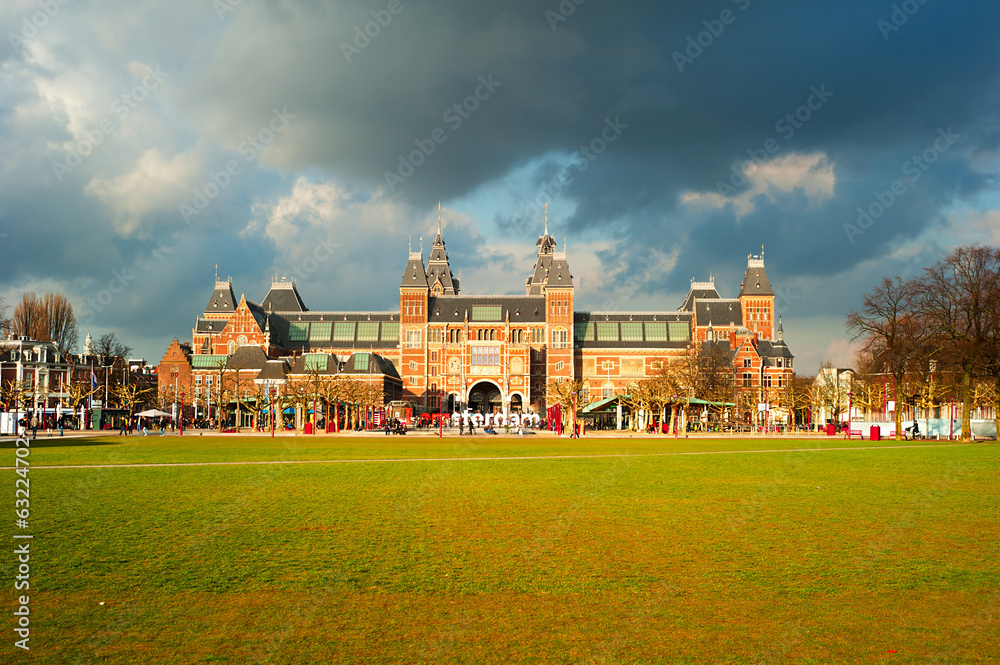 Fototapeta premium Rijksmuseum Amsterdam