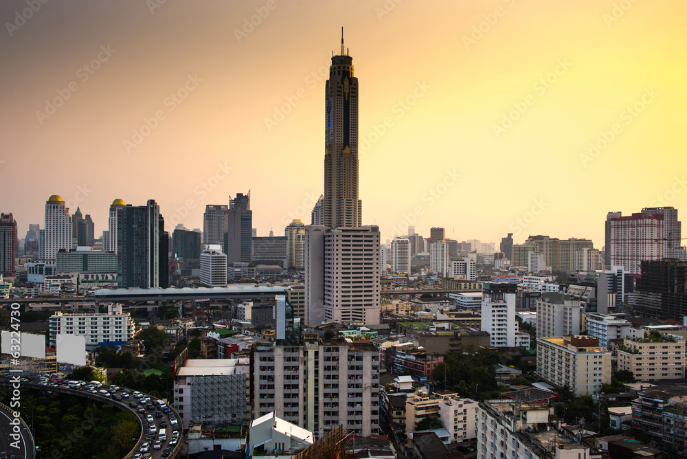 Fototapeta premium Bangkok downtown