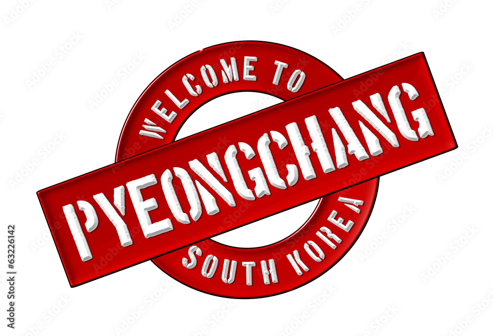 WELCOME TO Pyeongchang WELCOME TO Pyeongchang