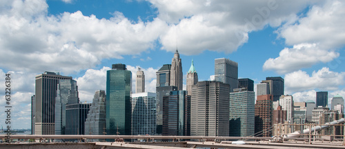 New York City, wonderful Manhattan skyscrapers © jovannig