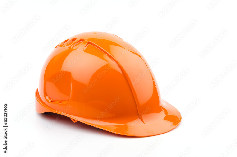 Isolated safety helmet hat Isolated safety helmet hat