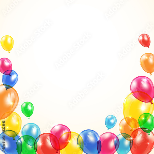 Balloons background