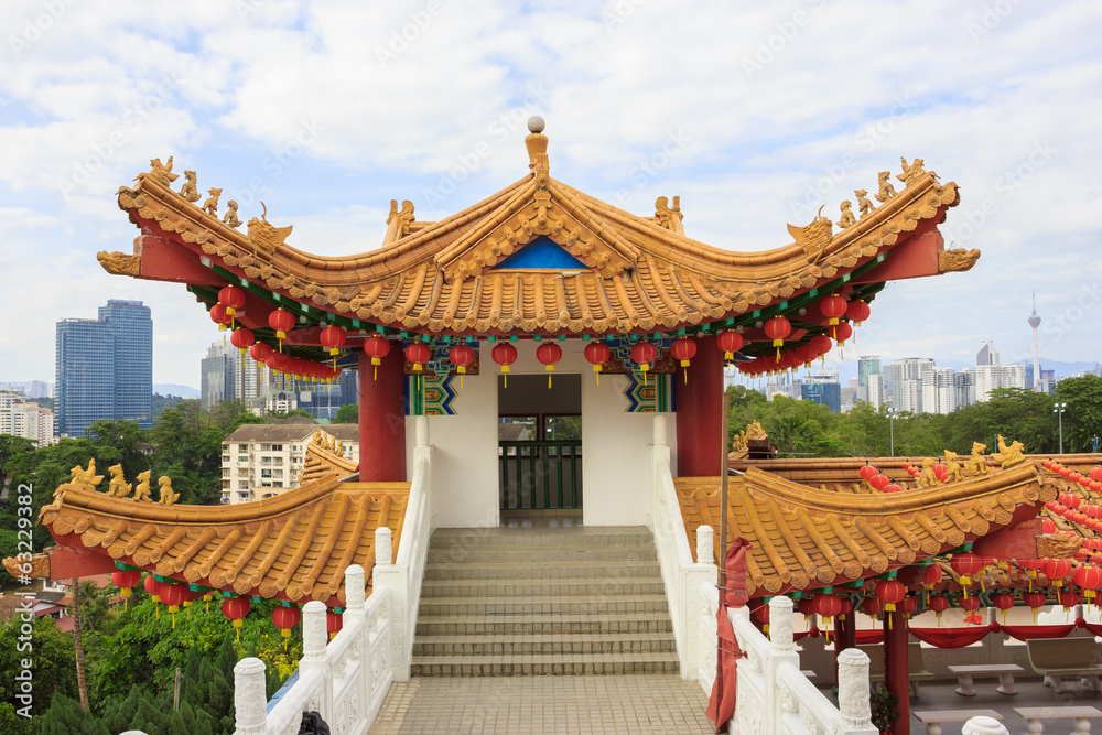 Fototapeta premium Chinese Temple Thean Hou in Kuala Lumpur