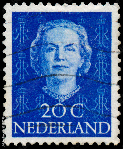 NETHERLANDS - CIRCA 1949: A stamp printed in Netherlands, shows
