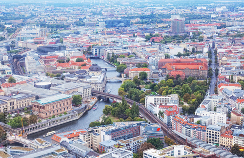 View of Berlin from an observation deck 