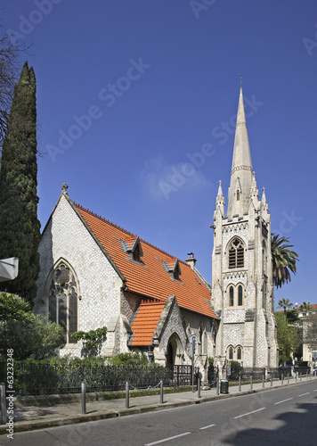 Protestant church in Nice. France