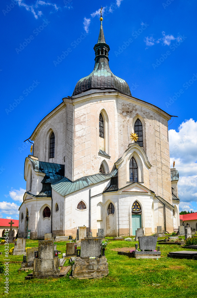Church of St. John Nepomuk, Zelena Hora, Czech republic