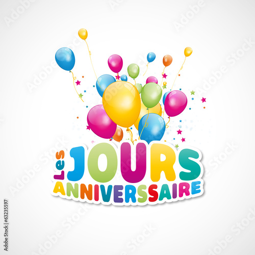 les jours anniversaire