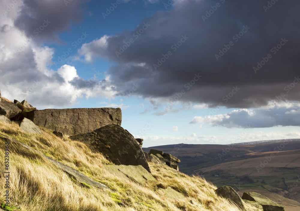 Fototapeta premium Buckstone edge