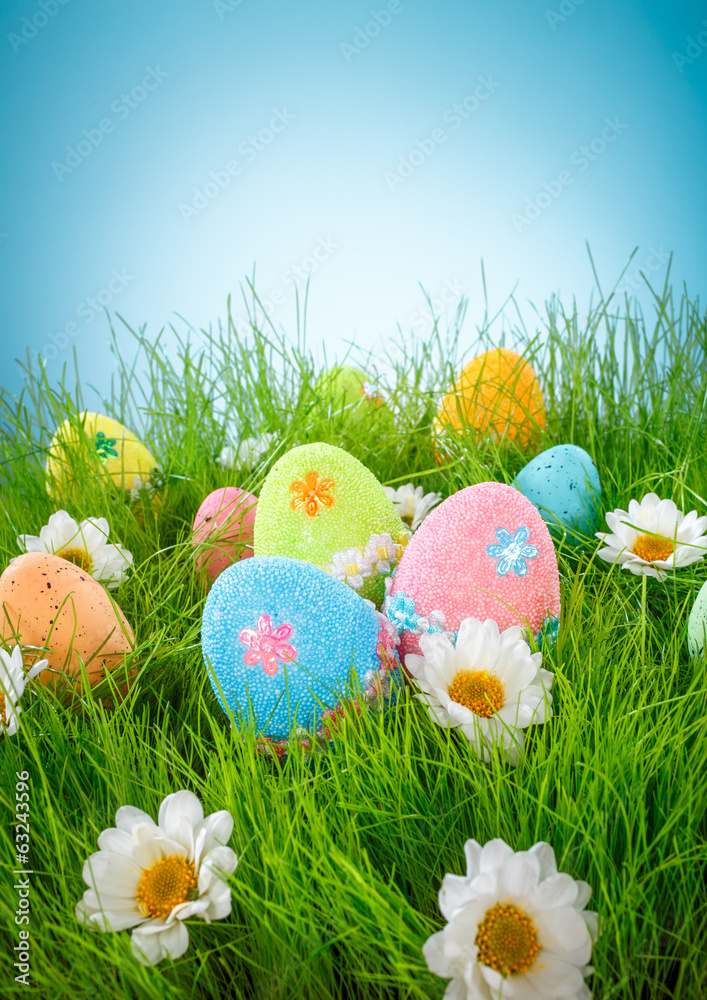 Decorated easter eggs Decorated easter eggs
