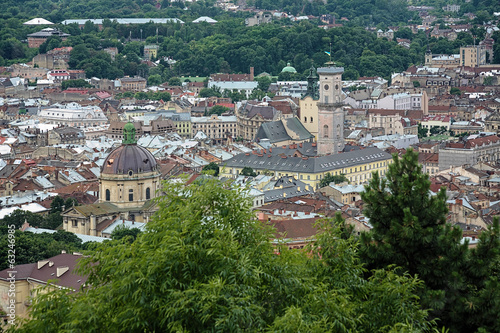View of Lviv from Castle Hill, Ukraine