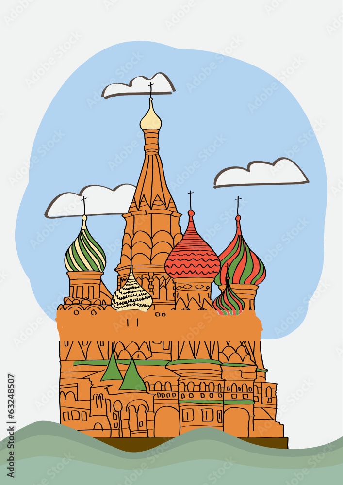 St  Basil  Cathedral on Red square