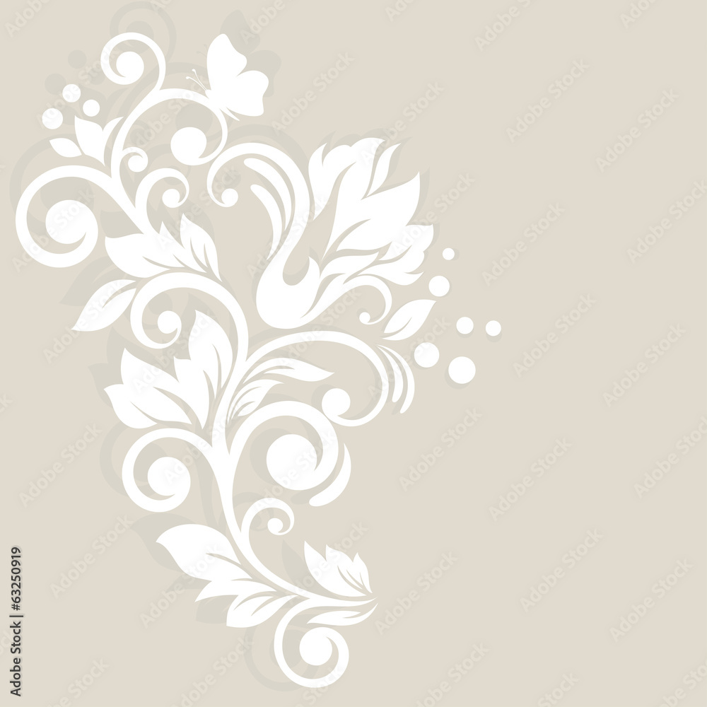 Floral background. Wedding card or invitation abstract Floral background. Wedding card or invitation abstract