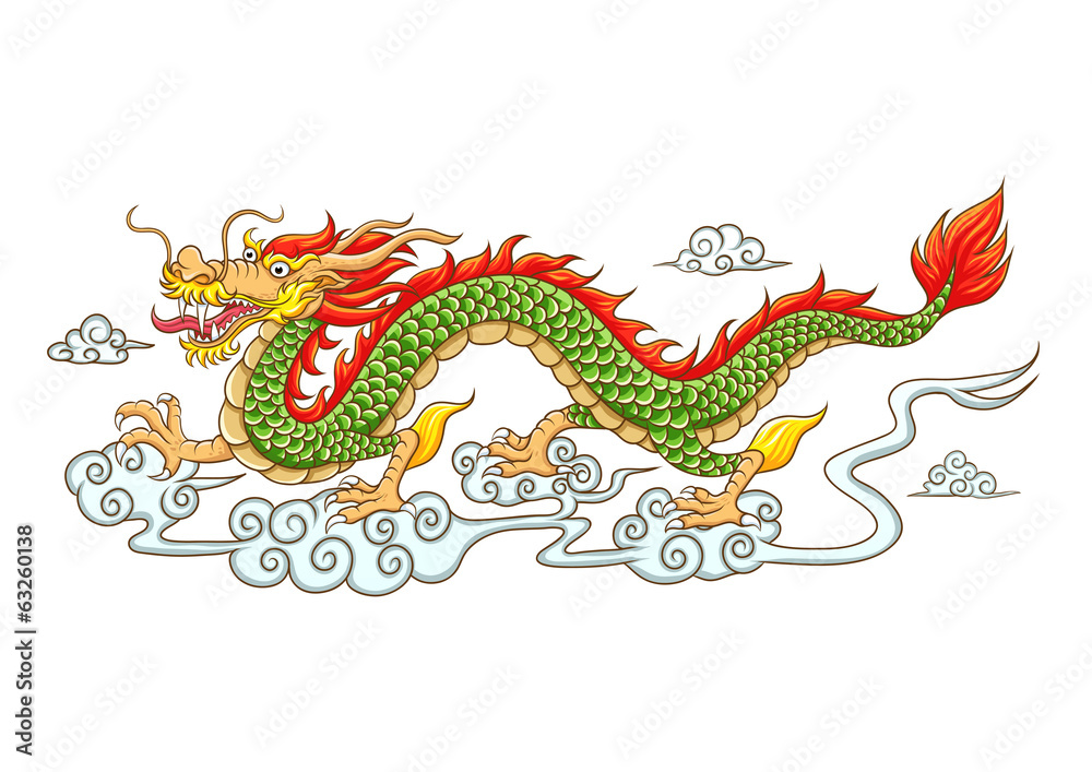 Fototapeta Chinese dragon