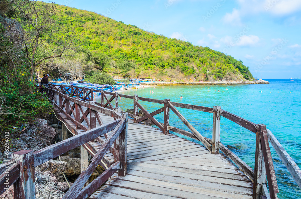 Koh larn beach island at Pattaya Thailand Koh larn beach island at Pattaya Thailand