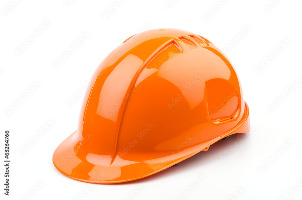 Isolated safety helmet hat Isolated safety helmet hat