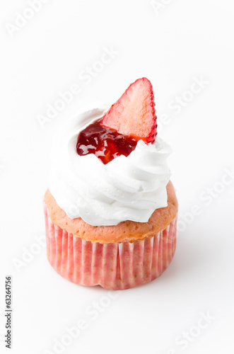 Cupcake strawberry