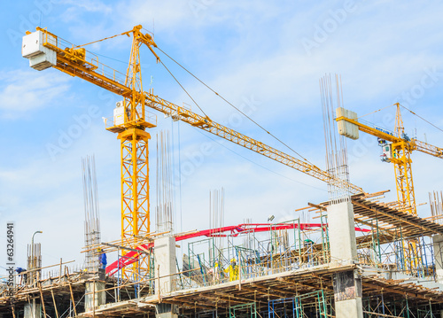 Construction crane © siraphol