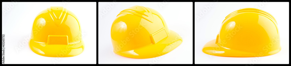 Fototapeta premium Safety helmet isolated