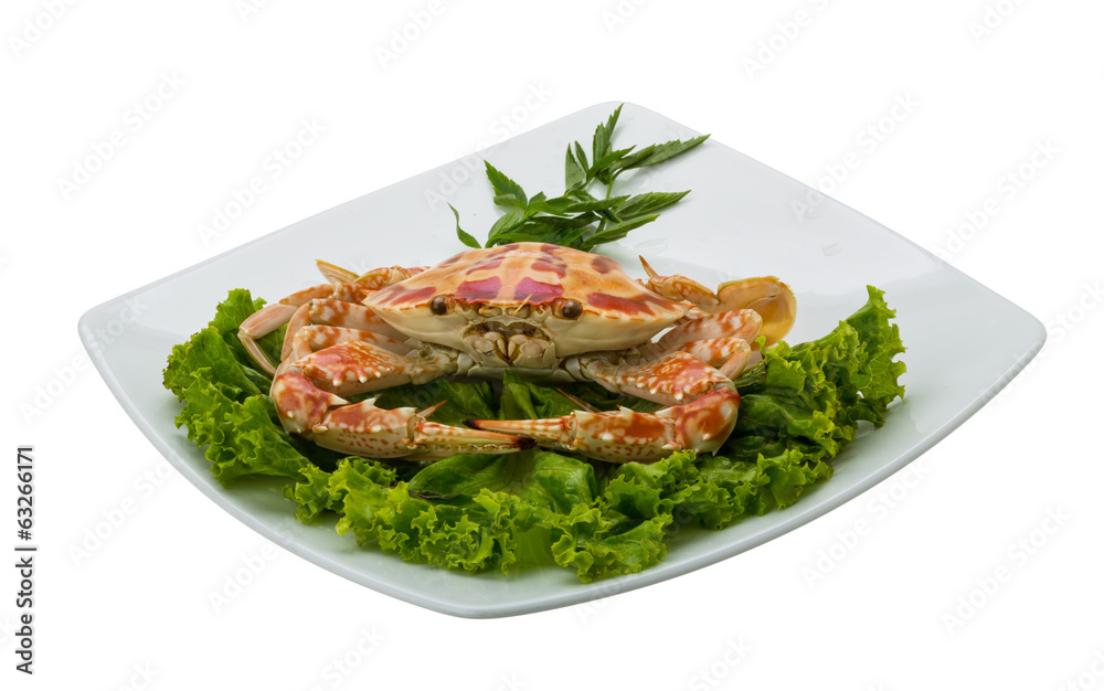 Boiled crab Boiled crab