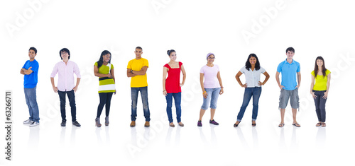 Group of People Standing