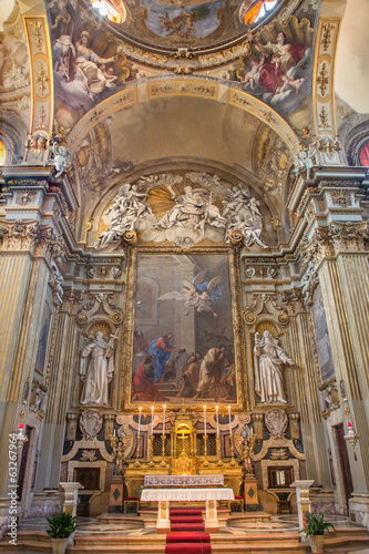 Venice - altar of church Chiesa Corpus Christi. © Renáta Sedmáková