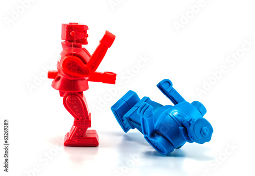 robot toy knockout