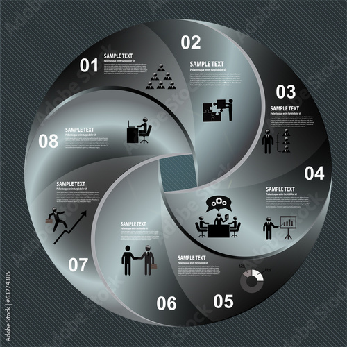Infographic vector