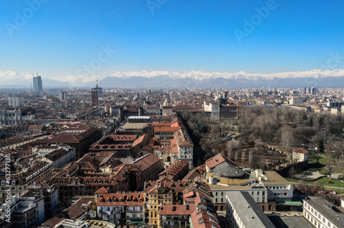 Turin Italy Skyline