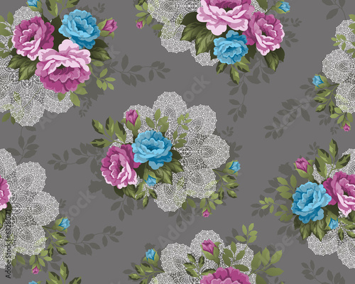floral seamless pattern