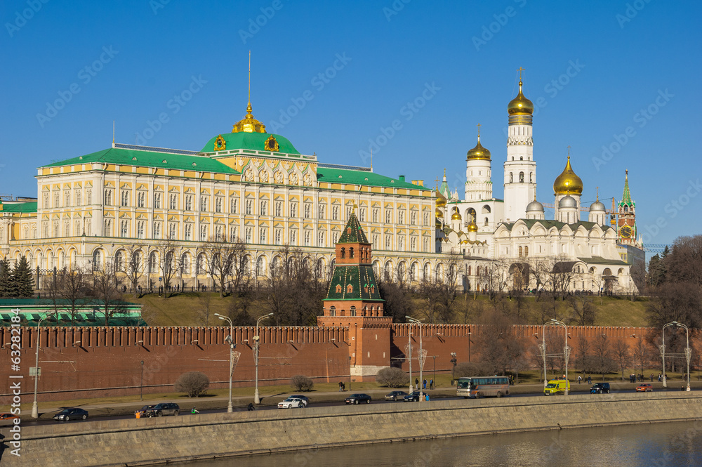 View of the Kremlin embankment