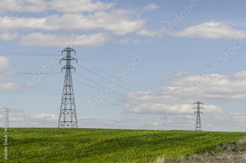 Two High Voltage towers