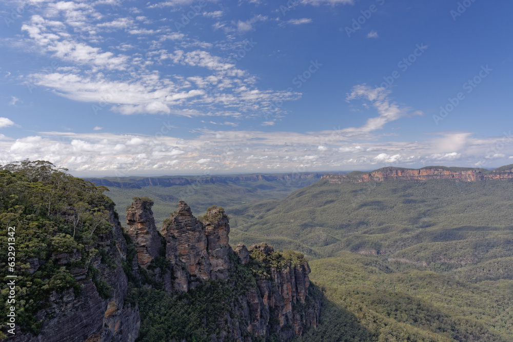 Three Sisters in Blue Mountains, Australia