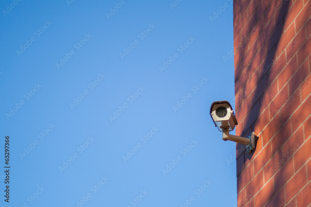 Fototapeta premium Camera on the wall