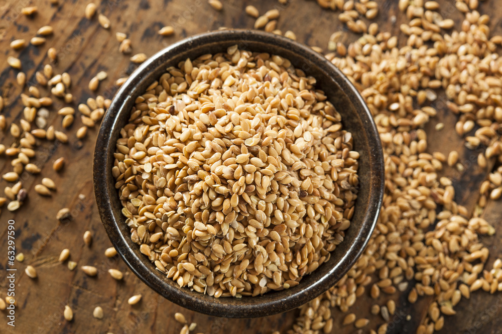 Organic Raw Flax Seeds Organic Raw Flax Seeds