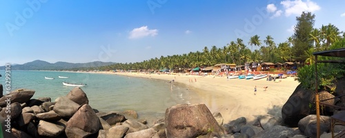 beach Palolem. Goa photo
