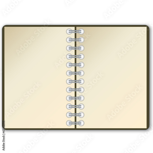 Open notebook