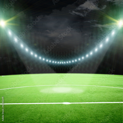 soccer stadium with the bright lights © Dmitry Perov