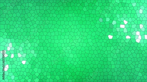 Green stained glass background