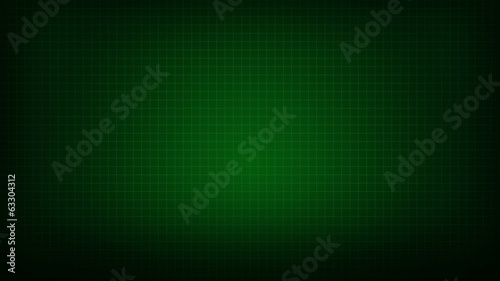 Heart pulse signal green screen background
