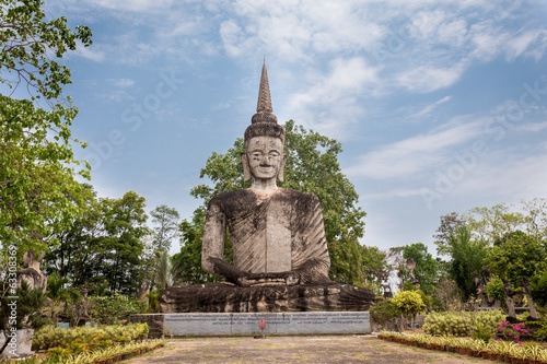 The altitude of meditation ,Thai temple in hindu style