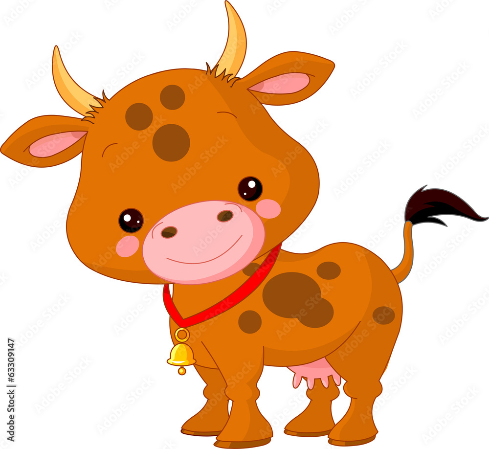 Farm animals. Cow Farm animals. Cow